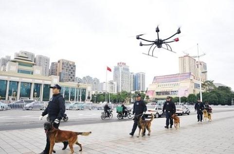 無人機在公安系統(tǒng)的十大作用插圖1 公安無人機用于應急突發(fā)