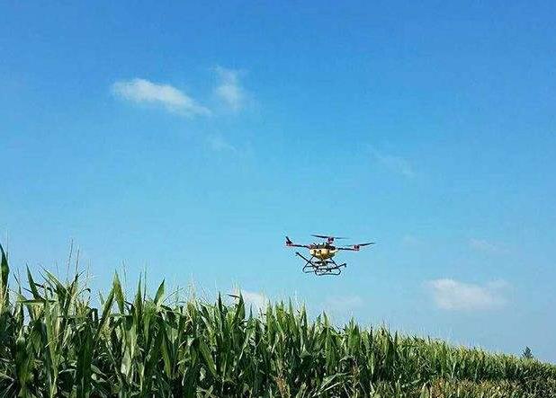 「植保無人機(jī)」無人機(jī)噴施葉面肥注意插圖2 使用植保無人機(jī)給葉面噴施肥液