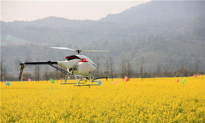 無錫漢和航空技術有限公司 水星一號電動單旋翼植保無人機 國內植保機(單旋翼篇)哪個更強?