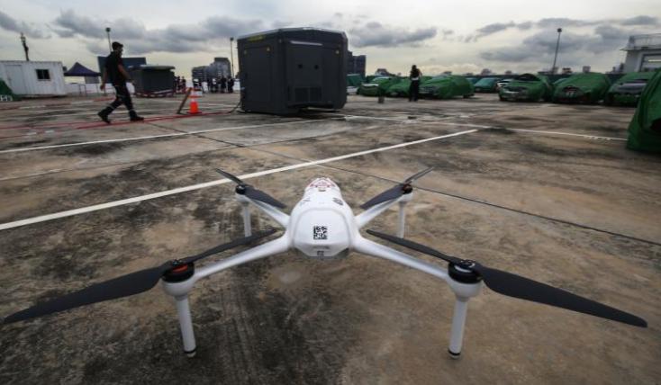新加坡警察投入自動巡航無人機(jī)維持治安插圖 新加坡警察投入自動巡航無人機(jī)維持治安