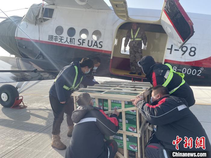 順豐無人機內(nèi)蒙古運輸羊肉插圖1 順豐無人機內(nèi)蒙古運輸羊肉