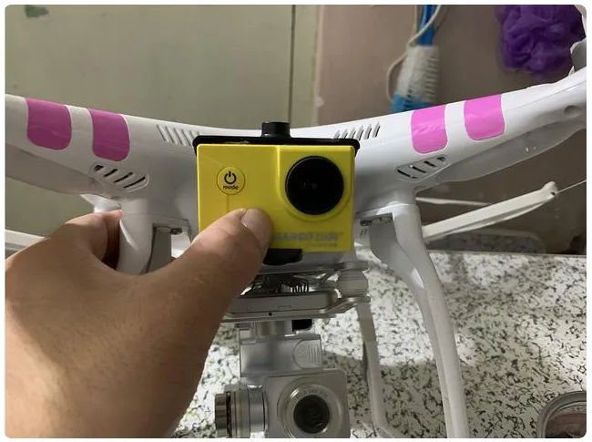 dji 大疆 精靈無人機(jī) 改雙攝 加裝運(yùn)動相機(jī)插圖7 dji 大疆 精靈無人機(jī) 改雙攝 加裝運(yùn)動相機(jī)~2020原創(chuàng)
