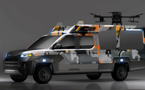 大疆無人機與五菱征途再推改裝車，五菱征途皮卡“植保無人機航母版”
