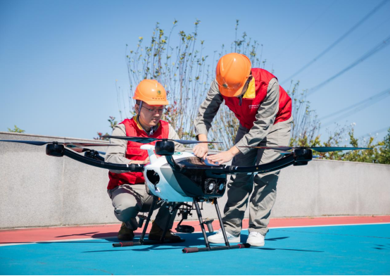溫州首次采用氫能無人機巡檢電網(wǎng)(氫能多旋翼無人機“氫霆”)插圖 圖片