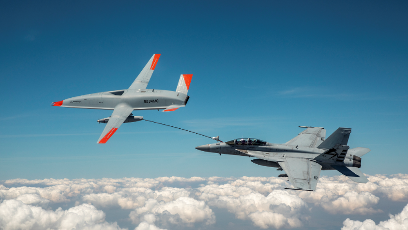 MQ-25黃貂魚無(wú)人機(jī)(MQ-25自主飛行無(wú)人駕駛加油機(jī))插圖 圖片